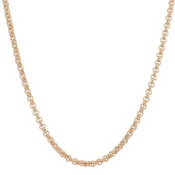 9ct Yellow Gold Belcher Chain 24"