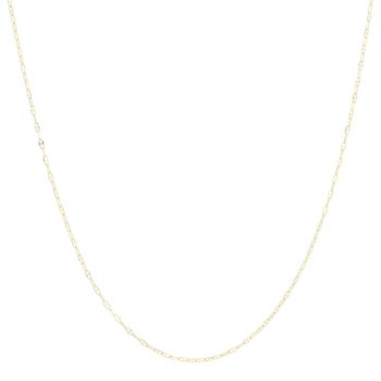 9ct Yellow Gold Mini Flat Rambo Chain 20"