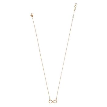 22ct Yellow Gold Rose Gold Dailywear Infinity Necklace