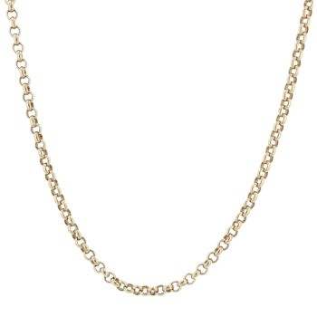 9ct Yellow Gold Belcher Chain 22"