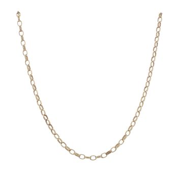 9ct Yellow Gold Belcher Chain 28"