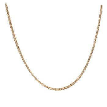 9ct Yellow Gold Foxtail Chain 26"