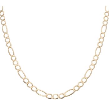 9ct Yellow Gold Figaro Chain 18"