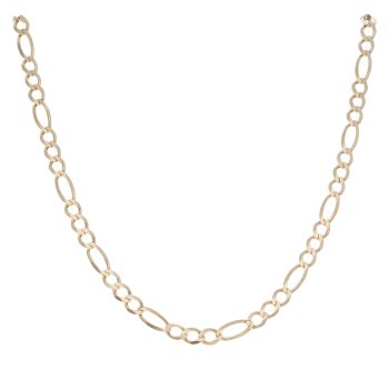 9ct Yellow Gold Figaro Chain 20"