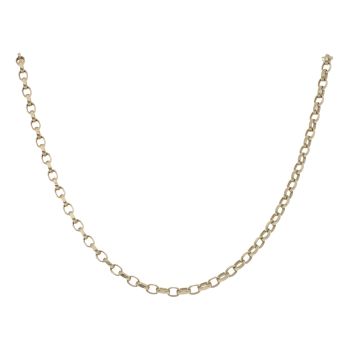 9ct Yellow Gold Belcher Chain 18"