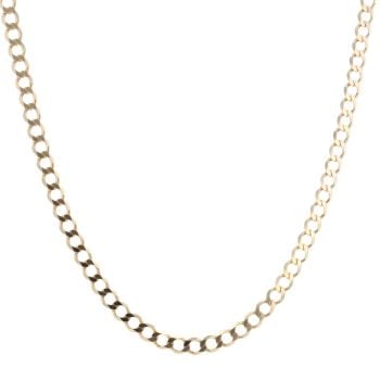 9ct Yellow Gold Curb Chain 24"