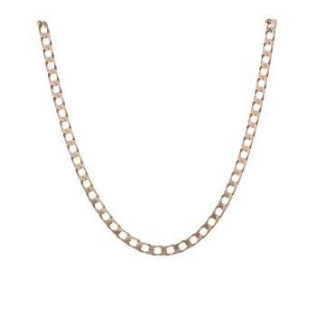 9ct Yellow Gold Curb Chain 20"