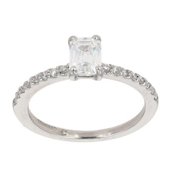 Platinum 0.75ct Diamond Solitaire Ring