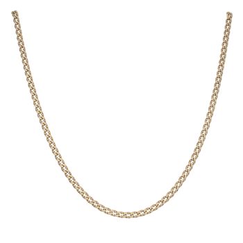 9ct Yellow Gold Fancy Chain 18"