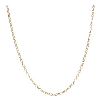 9ct Yellow Gold Belcher Chain 16"