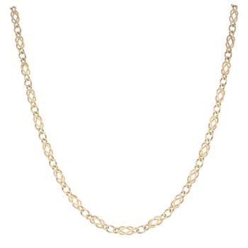 9ct Yellow Gold Celtic Chain 18"