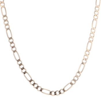 9ct Yellow Gold Figaro Chain 18"