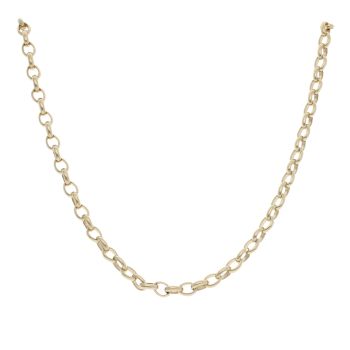 9ct Yellow Gold Belcher Chain 20"