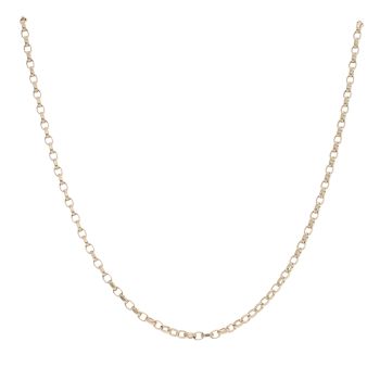 9ct Yellow Gold Belcher Chain 22"