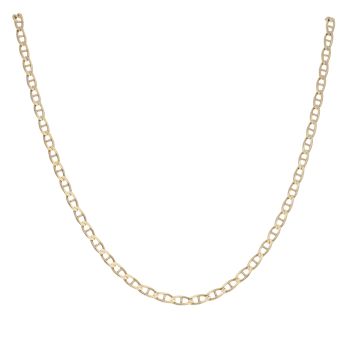 14ct Yellow Gold Anchor Chain 18"