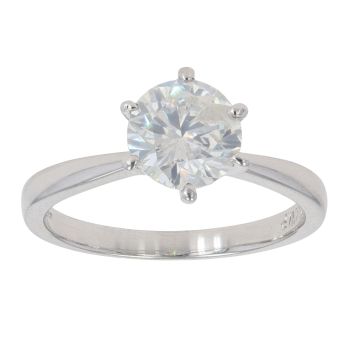 18ct White Gold 1.47ct Diamond Solitaire Ring