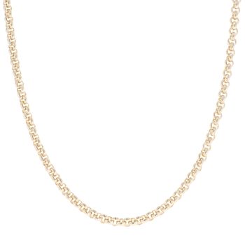 9ct Yellow Gold Belcher Chain 20"