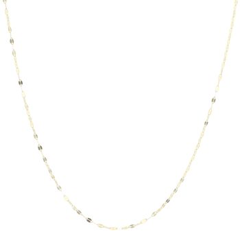 9ct Yellow Gold Sparkle Forzantina Chain 20"