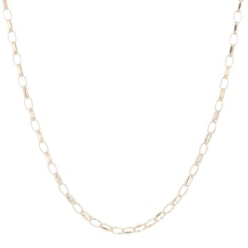 9ct Yellow Gold Belcher Chain 18"