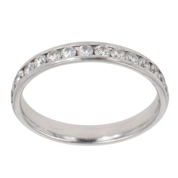 18ct White Gold 0.55ct Diamond Eternity Ring