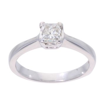 18ct White Gold 0.51cts Diamond Solitaire Ring
