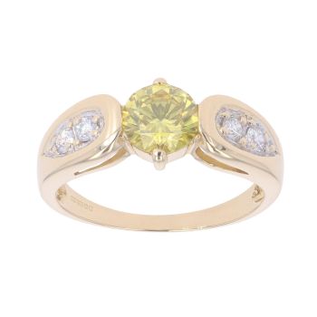 18ct Yellow Gold 1.20ct Brilliant Cut Diamond Solitaire Ring