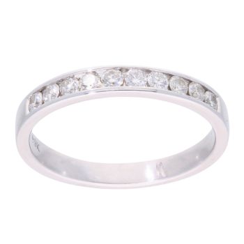 9ct White Gold 0.40ct Diamond Eternity Ring