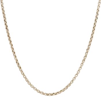9ct Yellow Gold Belcher Chain 18"