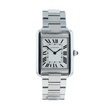 Cartier Tank Solo Pre Owned Watch Ref 3170