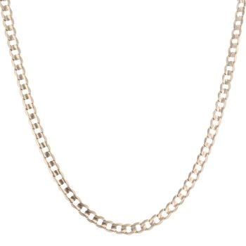 9ct Yellow Gold Curb Chain 20"