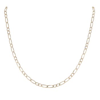 9ct Yellow Gold Figaro Chain 20"