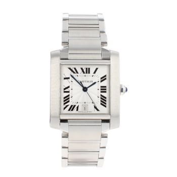 Cartier Tank Francaise Pre Owned Watch Ref 2302