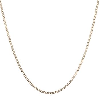 9ct Yellow Gold Curb Chain 24"