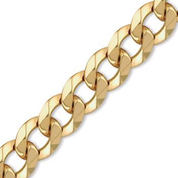 New 9ct Traditional Heavyweight Curb Chain