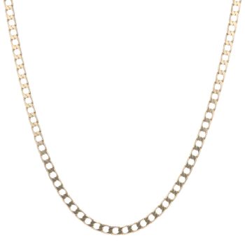 9ct Yellow Gold Curb Chain 20"