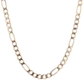 9ct Yellow Gold Figaro Chain 26"