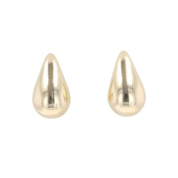 9ct Yellow Gold Tear Drop Earrings