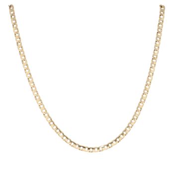 9ct Yellow Gold Fancy Chain 18"