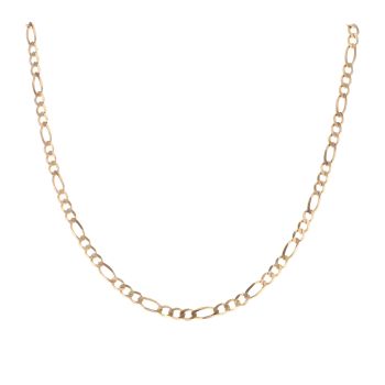 9ct Yellow Gold Figaro Chain 20"