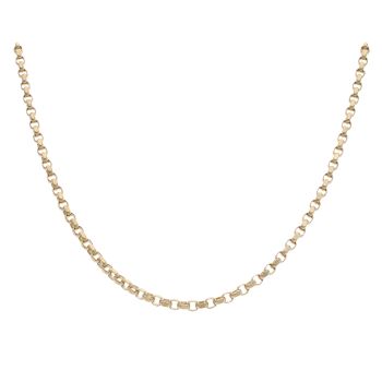 9ct Yellow Gold Belcher Chain 20"
