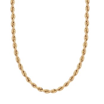 9ct Yellow Gold Rope Chain 28"