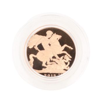 2015 Elizabeth II Full Sovereign Coin