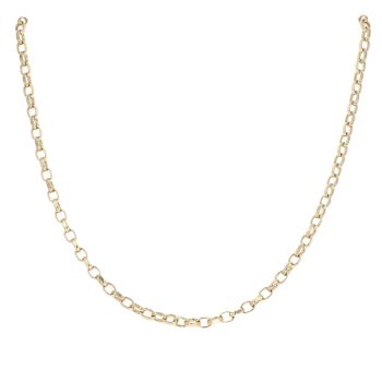 9ct Yellow Gold Belcher Chain 24"