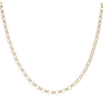 9ct Yellow Gold Belcher Chain 22"