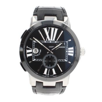Ulysse Nardin Executive Dual Time Pre Owned Watch Ref 243-00
