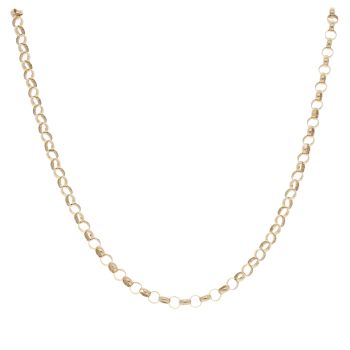 9ct Yellow Gold Belcher Chain 20"