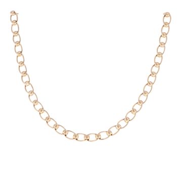 9ct Yellow Gold Rollerball Chain 20"
