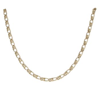9ct Yellow Gold Fancy Chain 18"