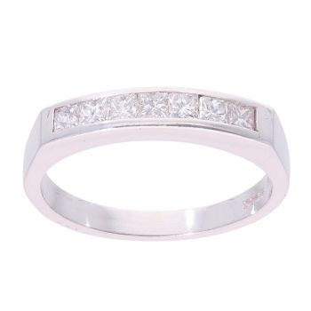 18ct White Gold 0.50ct Diamond Eternity Ring