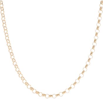 9ct Yellow Gold Belcher Chain 18"